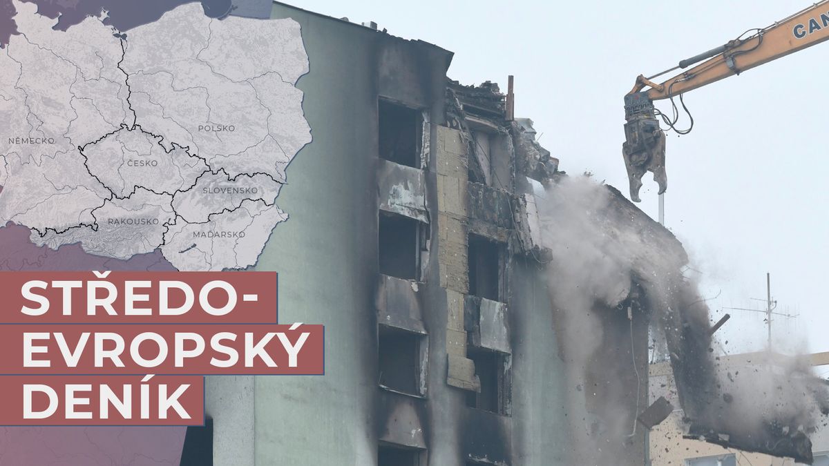 Čaputová je v Prešově, Češi tam začali s demolicí poškozeného domu